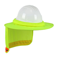 PIP Pip 396-850-LY Ez-Cool Full Brim Hard Hat Visor with Neck Shade (One Size/Box of 10) 396-850-LY