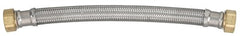 HOMEWERKS WORLDWIDE Homewerks 7213-24-34-1 Water Heater Connector 3/4 Fip 24in Ss