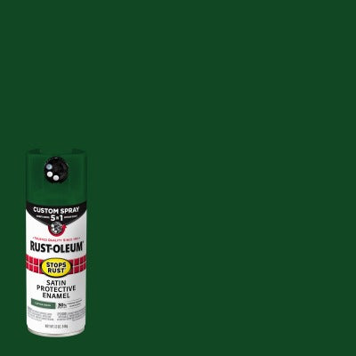 RUST-OLEUM Rust-oleum 380420 Satin Canyon Green Spray Paint 12 Oz