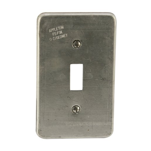 APPLETON Appleton FSK-1TS 1-Gang Steel Toggle Switch Cover