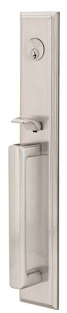 EMTEK Emtek 4212MUS15RH Milano Lever Tubular Handleset Satin Nickel