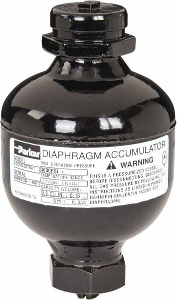PARKER Parker AD016A25T9A1 Diaphragm Accumulator 3620 Psi