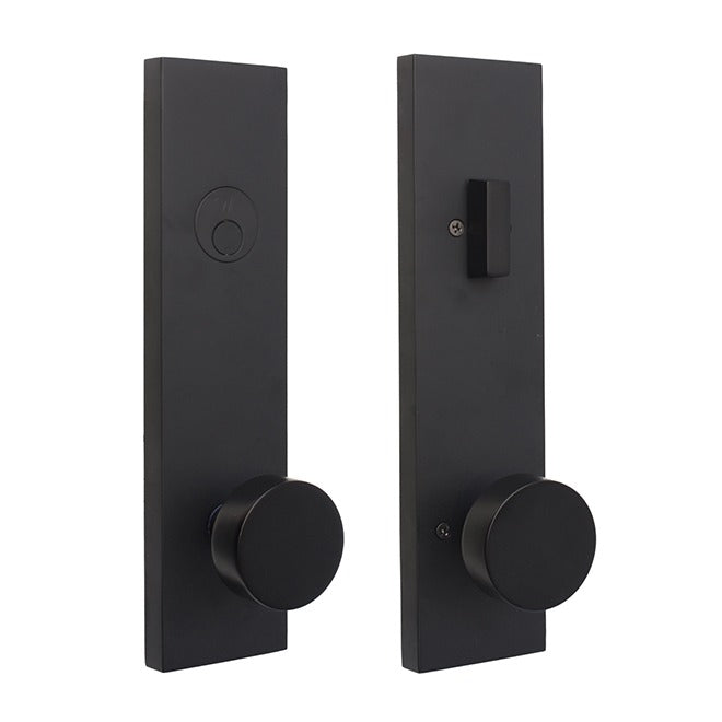 WESLOCK Weslock 0662542420020 Mesa Knob Dummy Handle Matte Black
