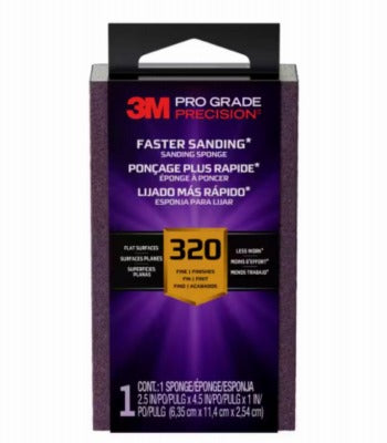 3M 3M Company FSB320-PGP-1T 320 Grit Sanding Sponge