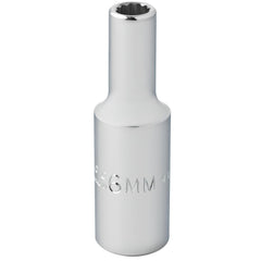 PROTO Proto J5006M Deep Hand Socket 6 Mm 12-point 3/8 Drive