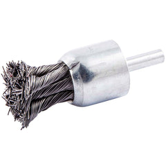 NORTON Norton 66252839117 Knotted Carbon Steel End Brush 1 in
