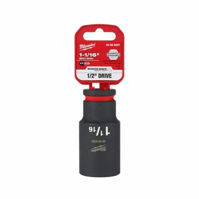 MILWAUKEE Milwaukee 49-66-6231 Impact Deep Socket 1/2 in Drive 1-1/16 in