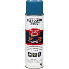 RUST-OLEUM Rust-oleum 203022V Blue Marking Paint 17 Oz Solvent Based