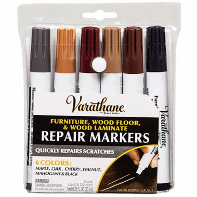 RUST-OLEUM Rust-oleum 358159 Varathane Stain Markers Gray 6 Pack