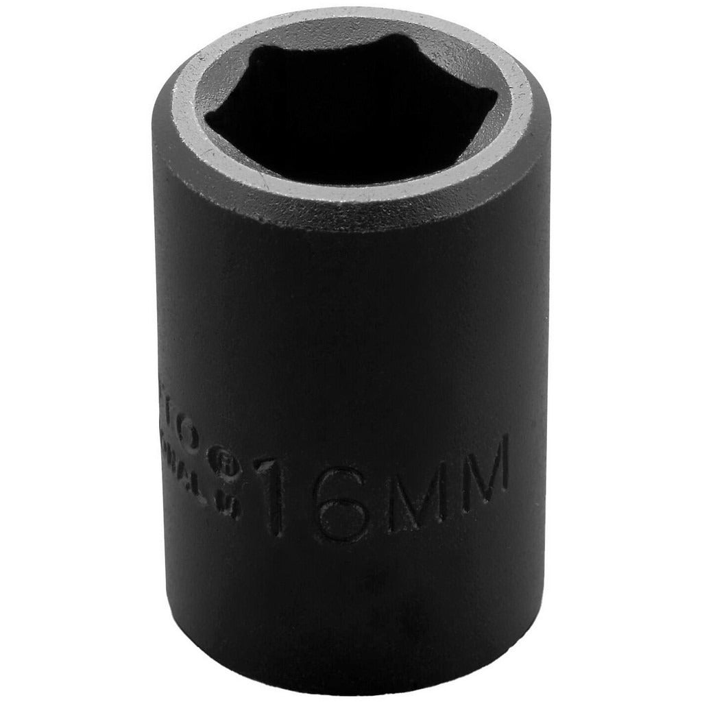 PROTO Proto J7416M Impact Socket 1/2 in Drive 16mm 6-point