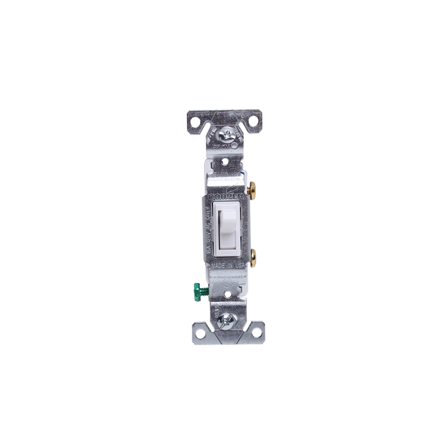 DIVERSITECH DiversiTech 625-1301W 15A 120V 1-Pole Electric Toggle Switch