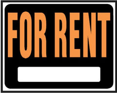 HILLMAN Hillman Fasteners 840026 for Rent Sign 15x19 Inches 6 Pack