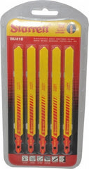 STARRETT Starrett 68727 Bi-metal Jigsaw Blade 18 Tpi U-shank 5 Pack