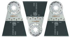 FEIN Fein 63502134270 Starlock 2-9/16 in Steel Universal E-Cut Oscillating Blade (3-Pack)