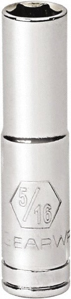 GEARWRENCH Gearwrench 80224 Deep Hand Socket 1/4 in Drive 5/16 in 12-pt