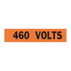 BRADY Brady 44314 conduit and voltage label 460 volts (2-1/4 in x 1/2 in, 18 per card)
