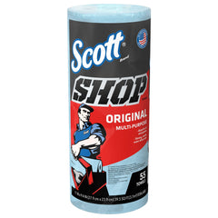 KIMBERLY-CLARK Kimberly-Clark 75130 Scott Shop Towels (55 Towels)