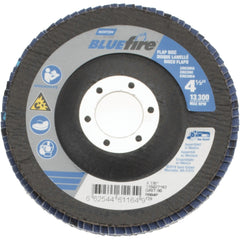 NORTON Norton 66254461164 Flap Disc 80 Grit Type 29 4.5 Inches