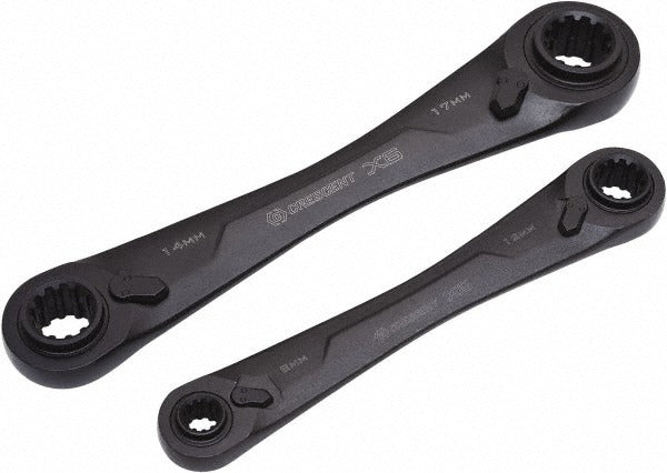 CRESCENT Crescent CX6DBS2 Ratcheting Box Wrench Set 2 Pc