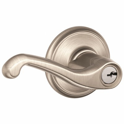 SCHLAGE Schlage Lock Co F51VFLA619 Entry Lockset Flair Lever