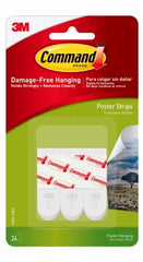 3M 3M Company 17024-24ES Command Small Poster Strips 24 Pack