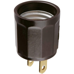 LEVITON Leviton 007-61 Outlet to Light Socket Adapter 600W 125V (Each)