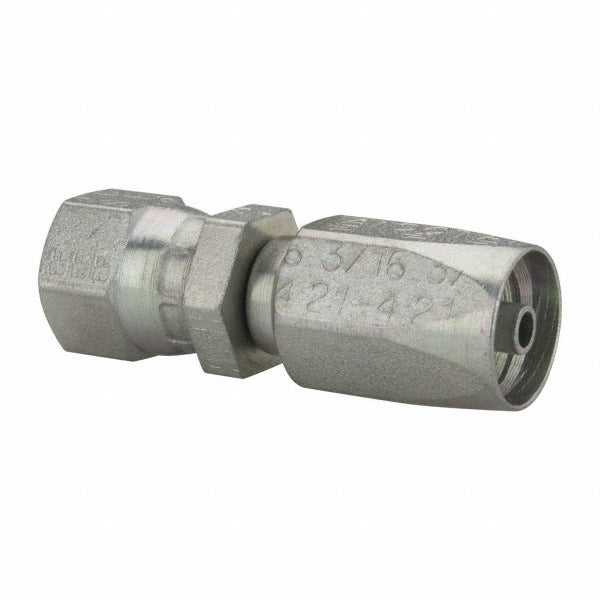 PARKER Parker 20621-4-4 Female Jic 37 Swivel Fitting 6000 Psi
