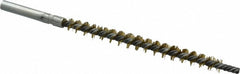 SCHAEFER BRUSH Schaefer Brush 43602 Tube Brush Brass Bristles 0.25 in