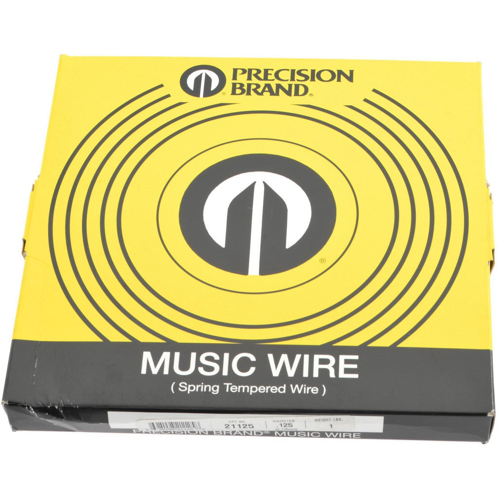 PRECISION BRAND Precision Brand 21125 Tempered Music Wire Coil 38 Gauge