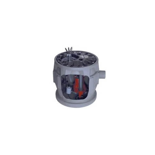LIBERTY PUMPS Liberty Pumps P382LE51V Simplex Sewage Package 1/2 HP (2 inches Discharge)