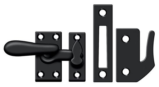 DELTANA Deltana CF66U19 Casement Window Fastener Medium Black