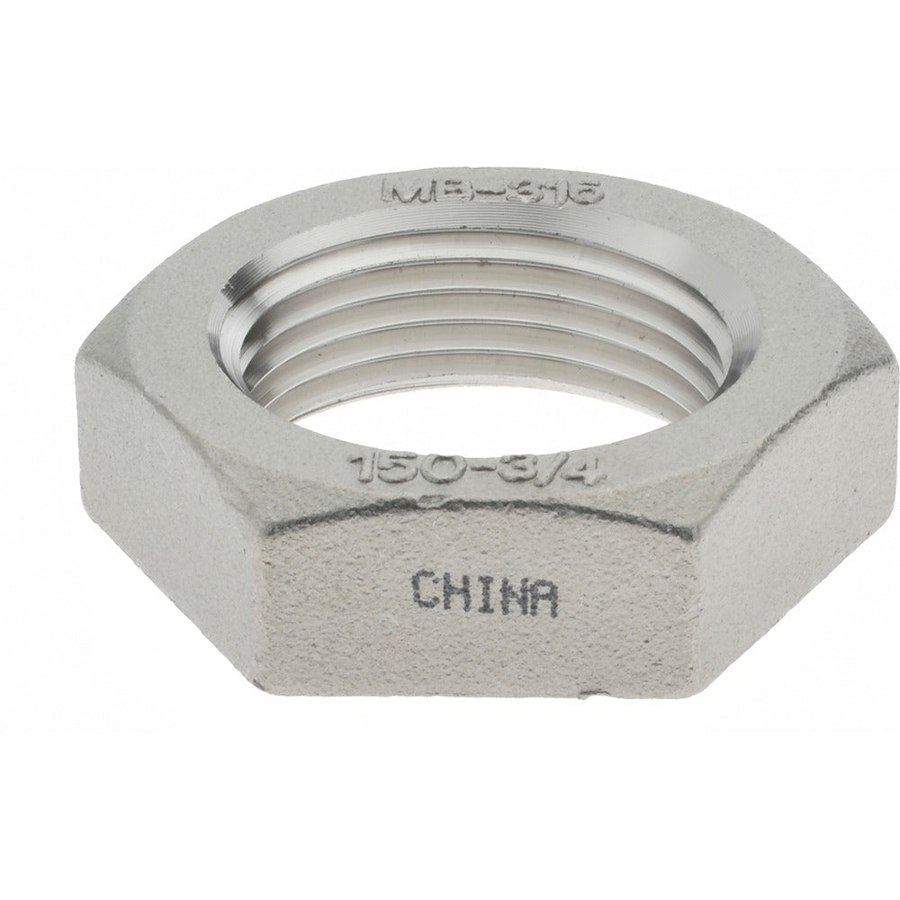 MERIT BRASS Merit Brass K619-12 Pipe Locknut 3/4 in 316 Ss Threaded