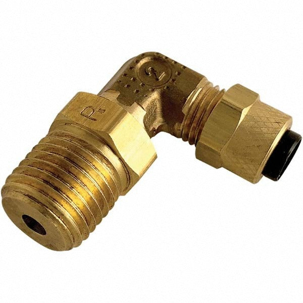 PARKER Parker 169PS-4-2 Compression Swivel Elbow 1/4 in Tube 1/8 Mnpt