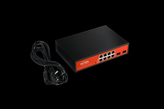 WI-TEK Wi-tek wi-ps310gf 8-port Poe Gigabit Switch 2 Sfp