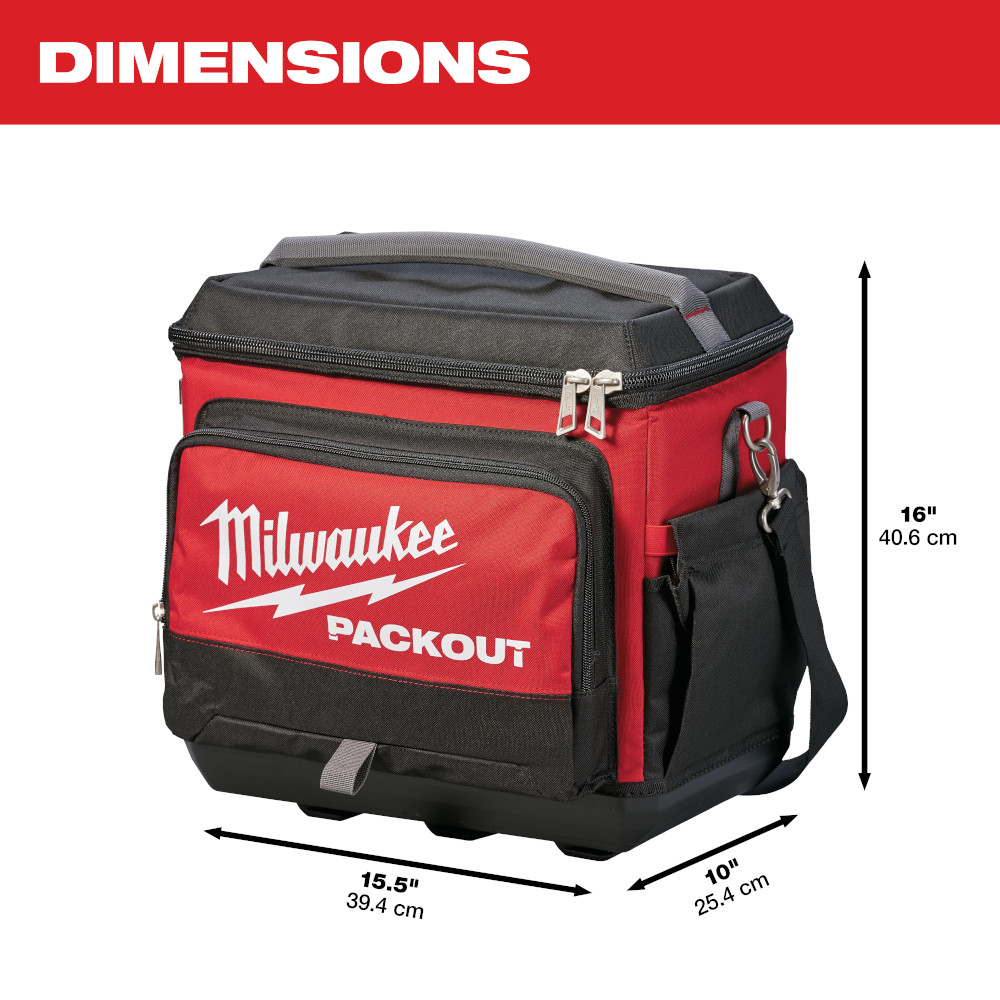 MILWAUKEE Milwaukee Elec Tool 48-22-8302 Packout Jobsite Cooler