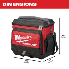 MILWAUKEE Milwaukee Elec Tool 48-22-8302 Packout Jobsite Cooler