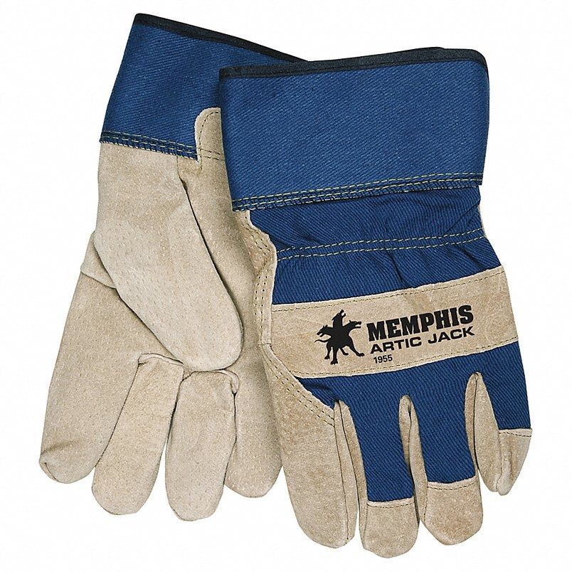 MCR SAFETY Mcr Safety 1955xl Leather Work Glove Xl Insulated 12 Pk