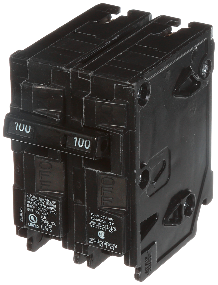 SIEMENS Q2100 CIRCUIT BREAKERS