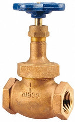 NIBCO Nibco NL34002 Bronze Globe Valve 1/8 Inch Threaded 300 Psi