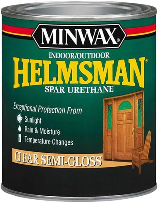 MINWAX Minwax 63210 Helmsman Spar Urethane Semi-Gloss 1 qt