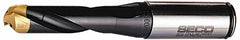 SECO TOOLS Seco 02466012 Replaceable-tip Drill 10.5-10.99mm Weldon