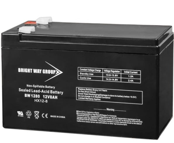 BRIGHT WAY Bright Way bw12120 Sealed Lead Acid Battery 12V 12AH