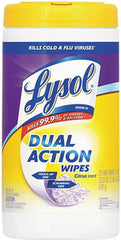 RECKITT Reckitt 1920081700 Lysol Dual Action Disinfectant Wipe 75 ct