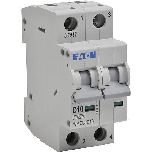 EATON Eaton WMZS2D10 Miniature circuit breaker 10 A (2 Pole) FAZ-D10-2