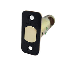 EMTEK Emtek LC4-DBLCH275R-US19 Radius Deadbolt Latch Flat Black