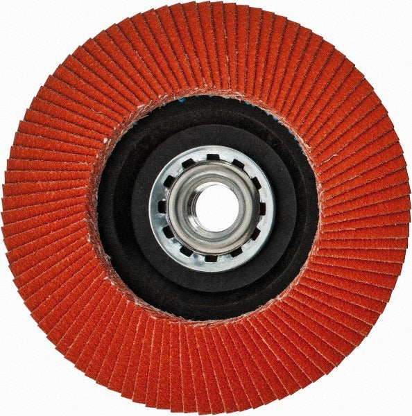 NORTON Norton 66254400261 Flap Disc 120 Grit Ceramic Type 27