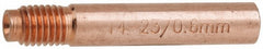 VICTOR Victor 11401100 Mig Contact Tip 0.023 in No. 2 No. 4 Mig Guns
