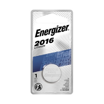 ENERGIZER Eveready Battery Co ECR2016BP 3V Lithium Coin Cell Battery