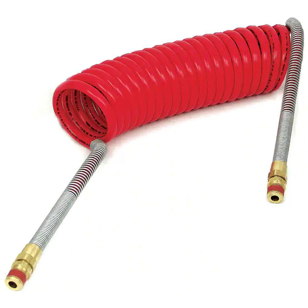 PARKER Parker 731513-RED Coiled Nylon Air Hose 3/8 in 15 Ft 150 Psi