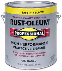 RUST-OLEUM Rust-oleum 7543-402 Safety Yellow Enamel Paint 1 Gal